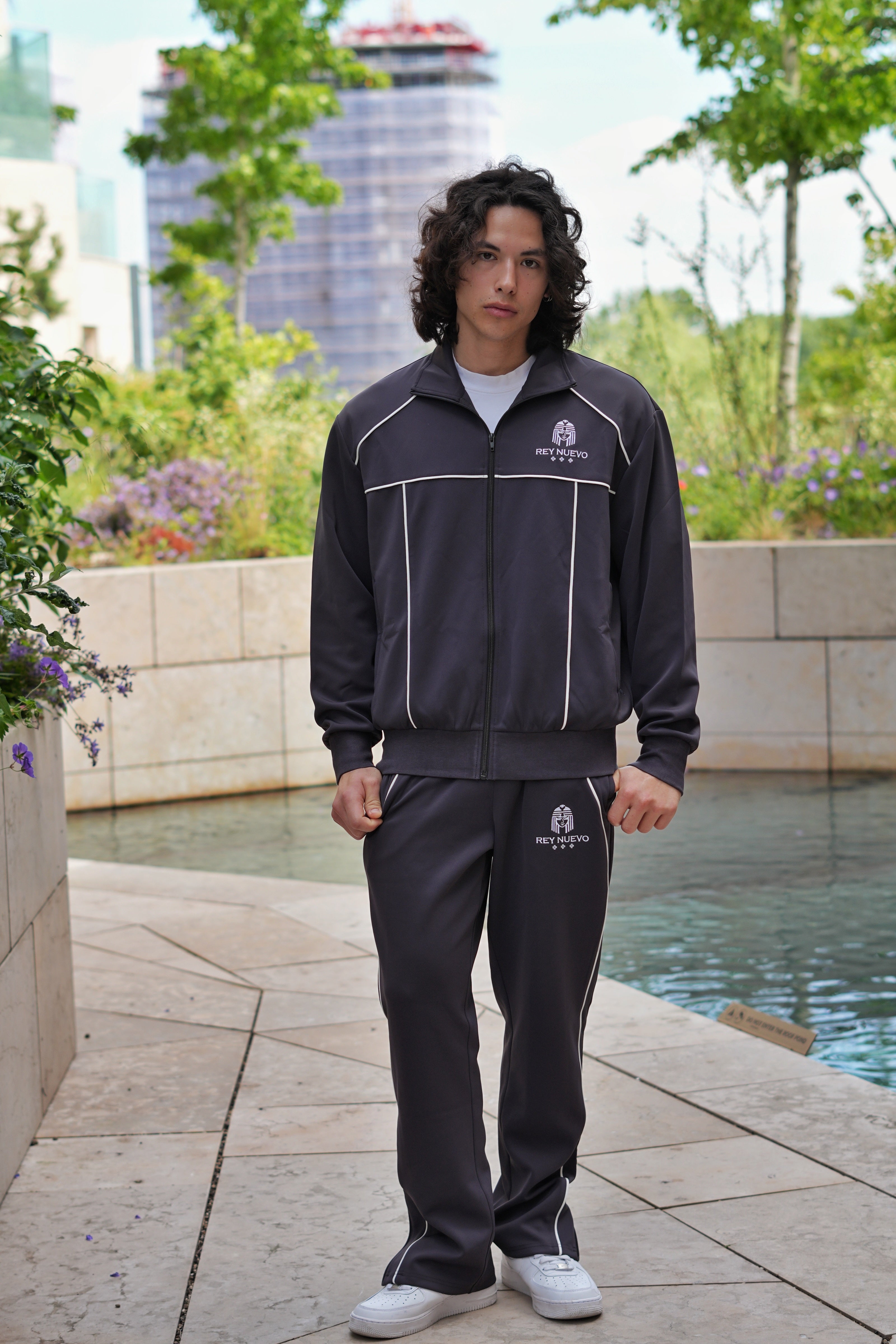 JET NOIR MENS TOP (GRAY)