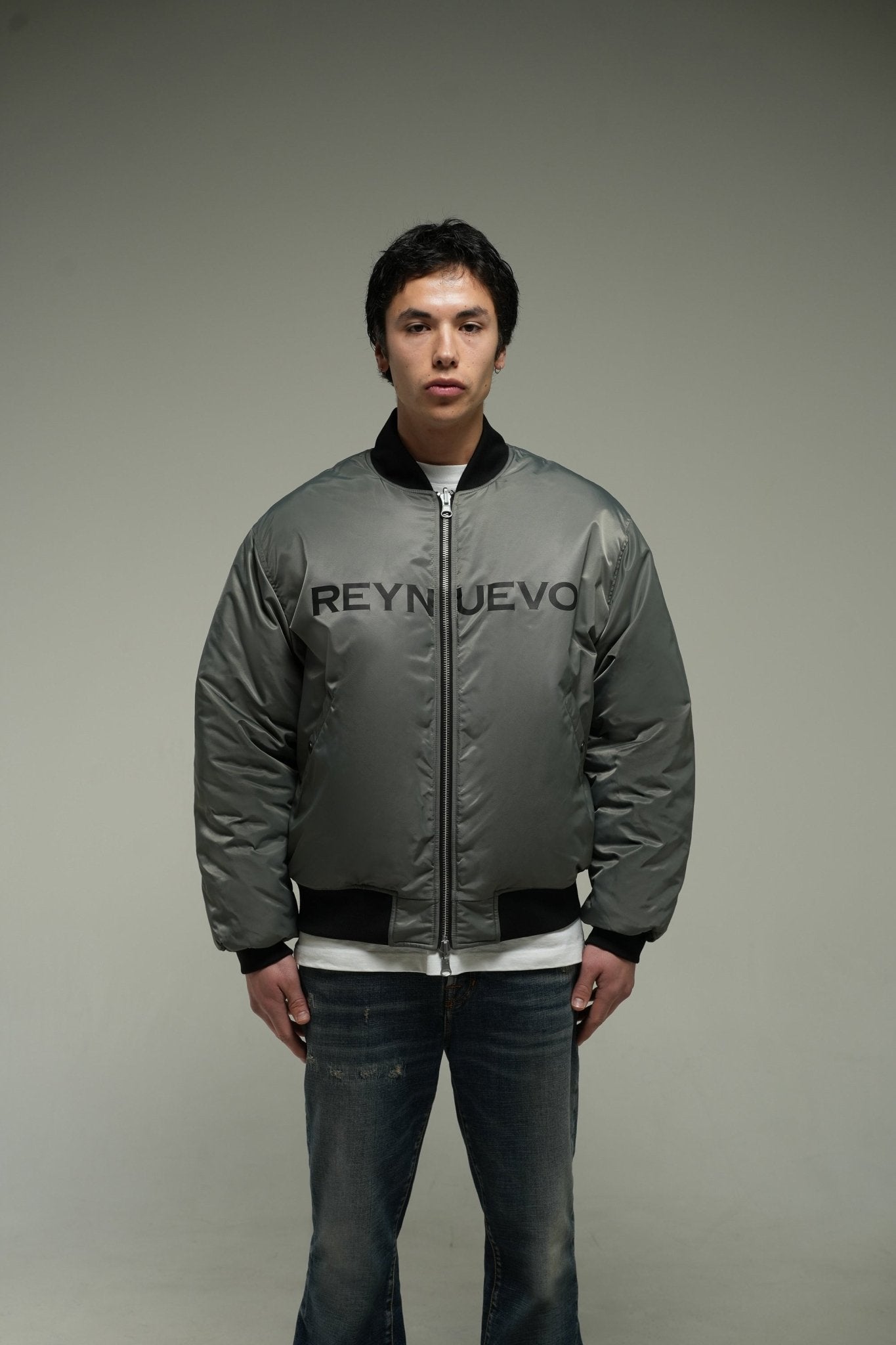 DOUBLE SIDED BOMBER - Rey Nuevo Clothing