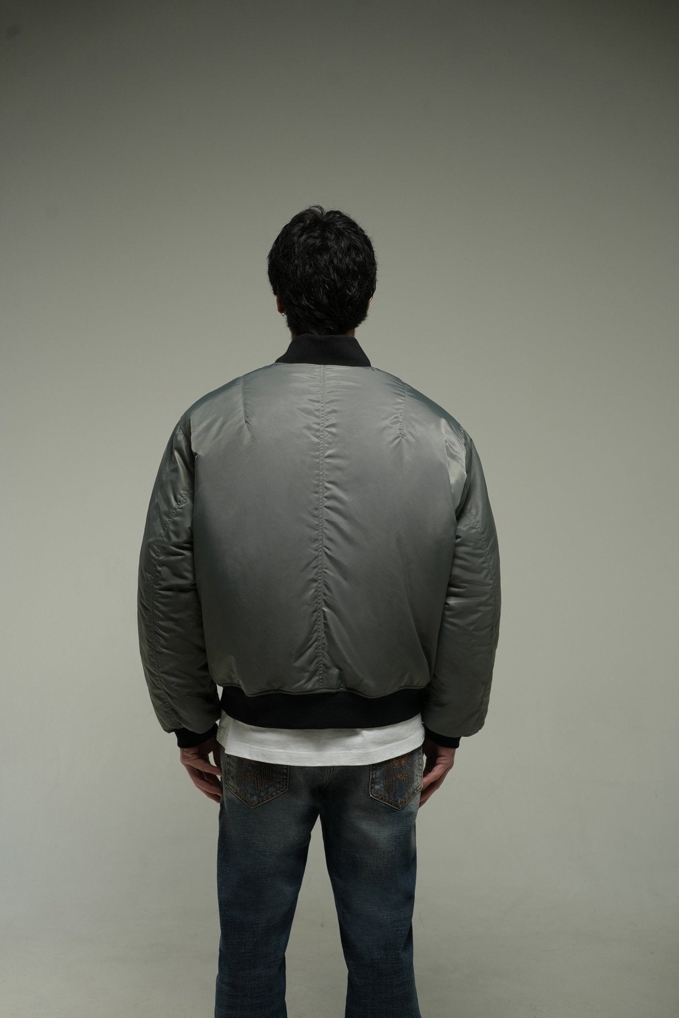 DOUBLE SIDED BOMBER - Rey Nuevo Clothing