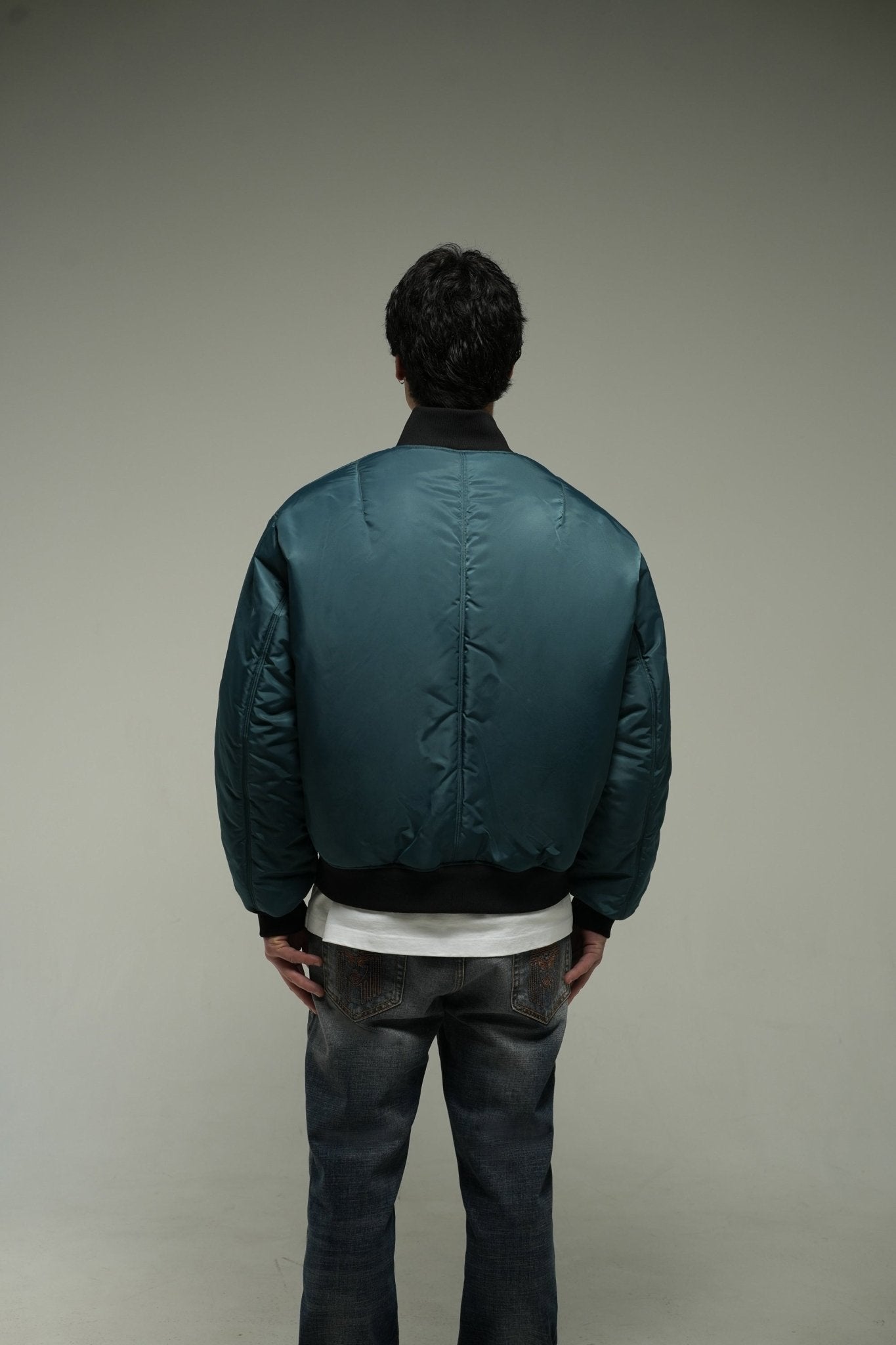 DOUBLE SIDED BOMBER - Rey Nuevo Clothing