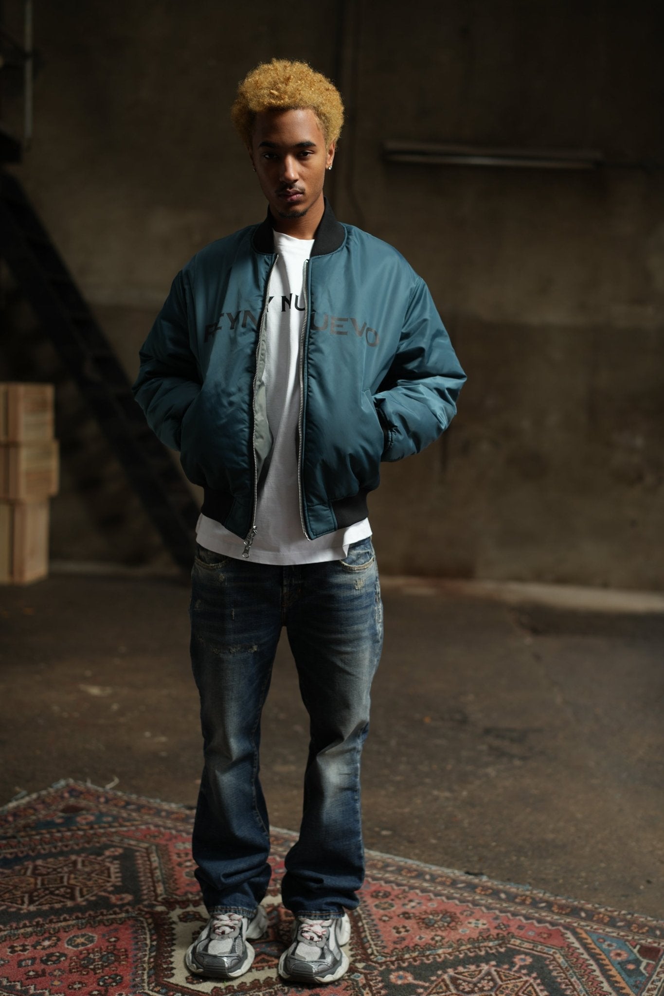 DOUBLE SIDED BOMBER - Rey Nuevo Clothing