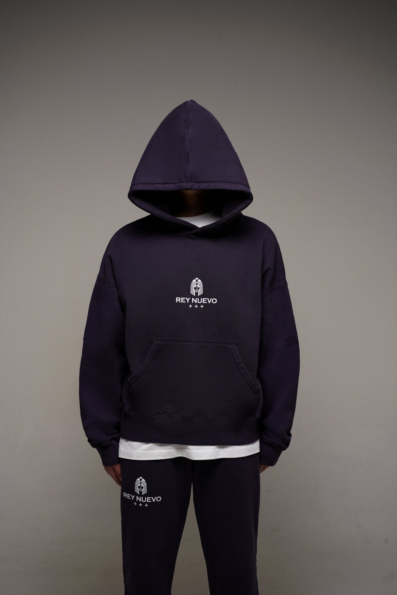 Imperial hoodie (purple) - Rey Nuevo Clothing