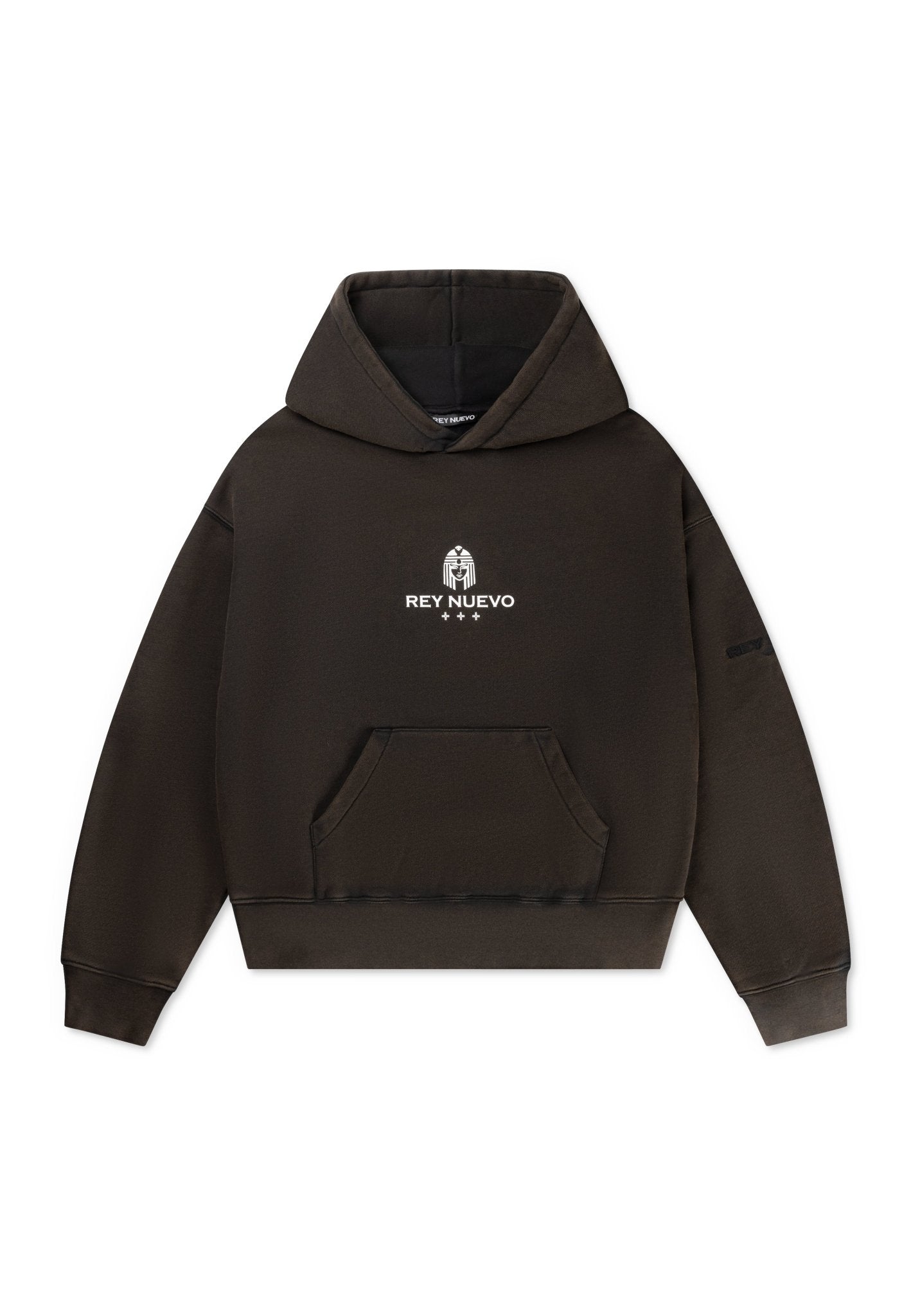 IMPERIAL HOODIE (Washed Black) - Rey Nuevo Clothing