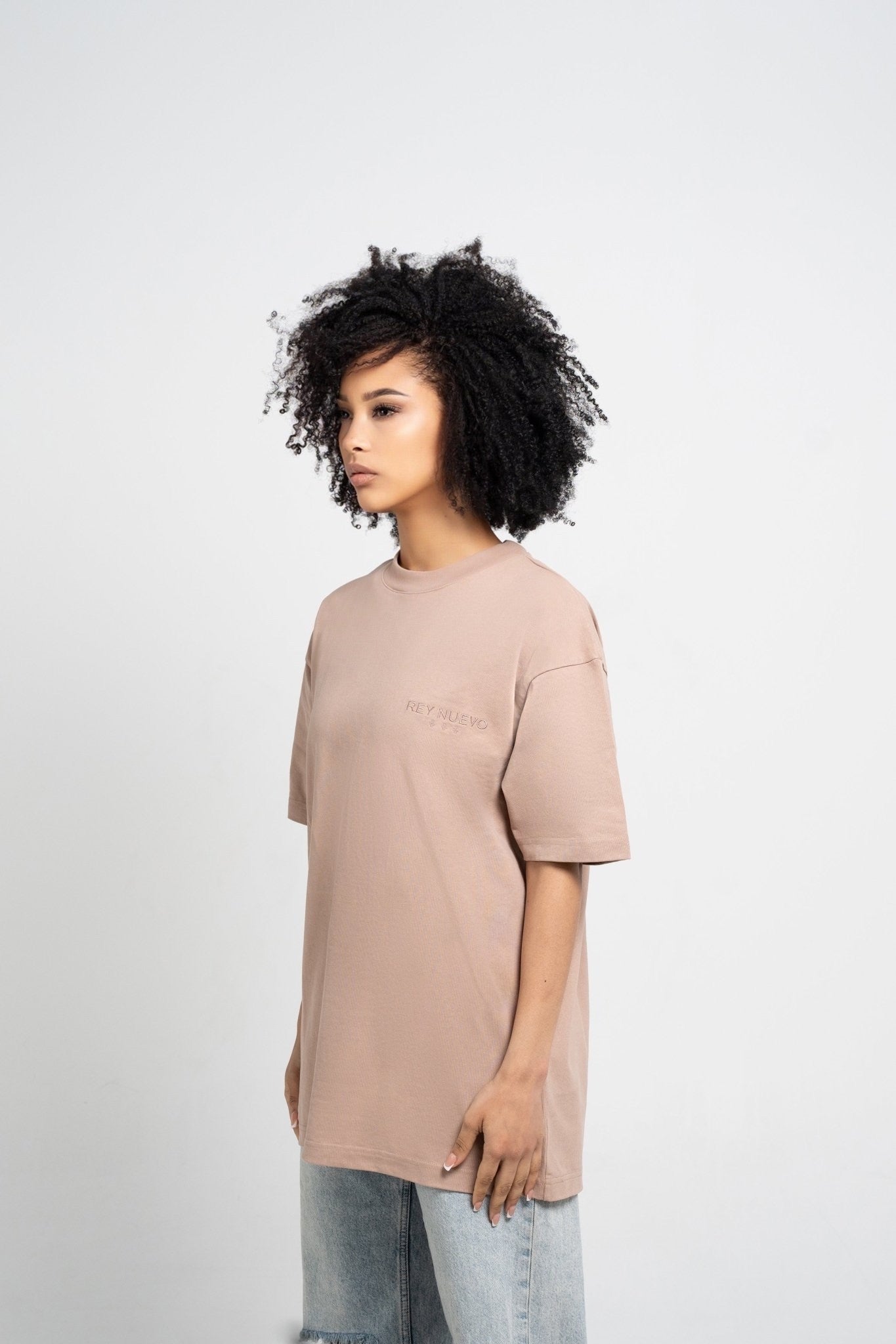 IMPERIAL T - SHIRT BEIGE - Rey Nuevo Clothing