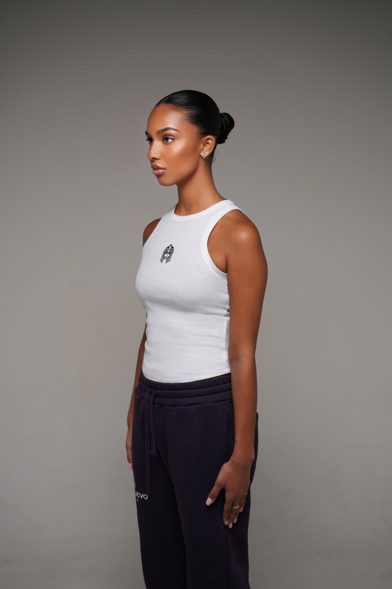 IMPERIAL TANK TOP (WHITE) - Rey Nuevo Clothing