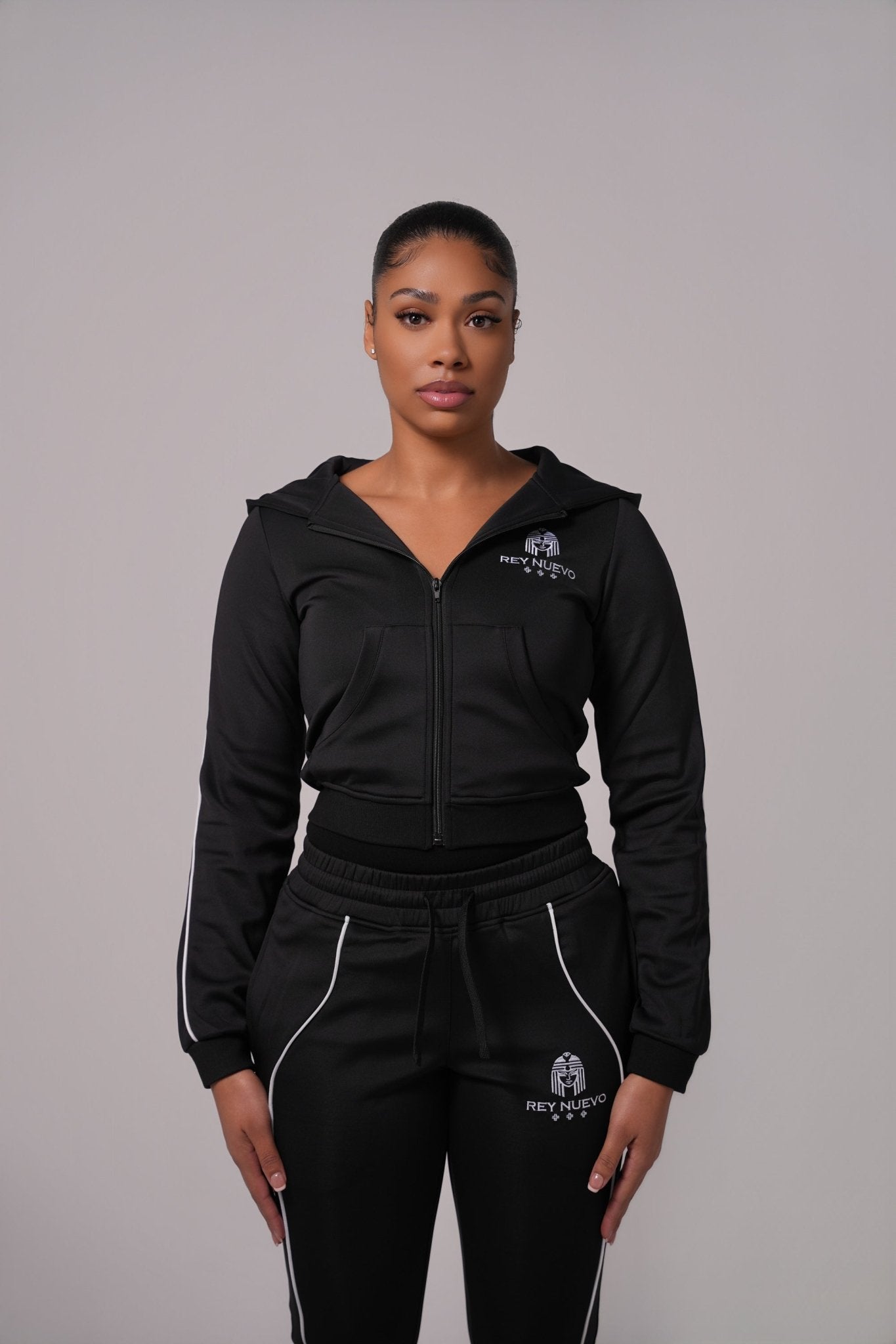 Jet Noir female top - Rey Nuevo Clothing