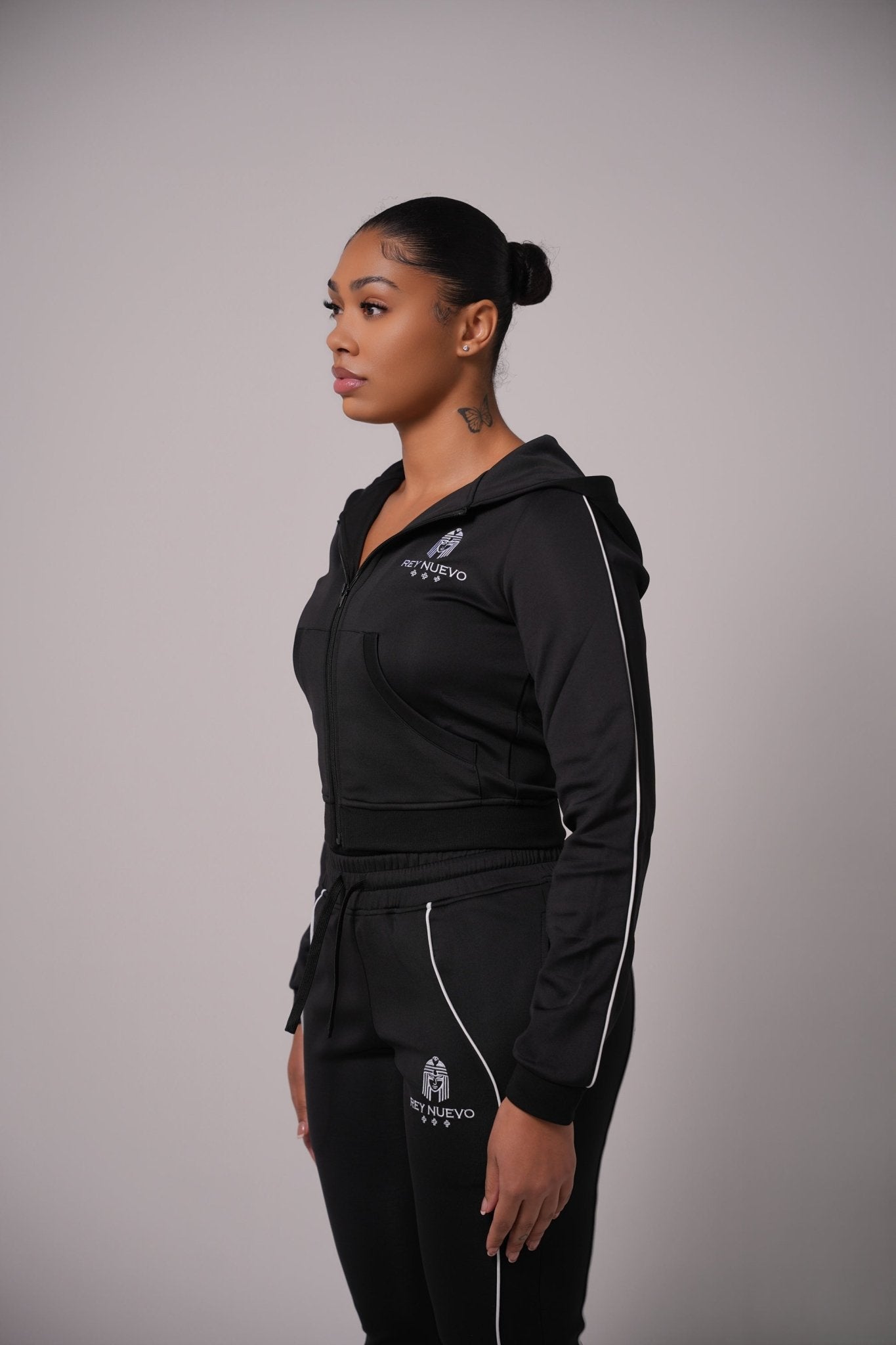 Jet Noir female top - Rey Nuevo Clothing