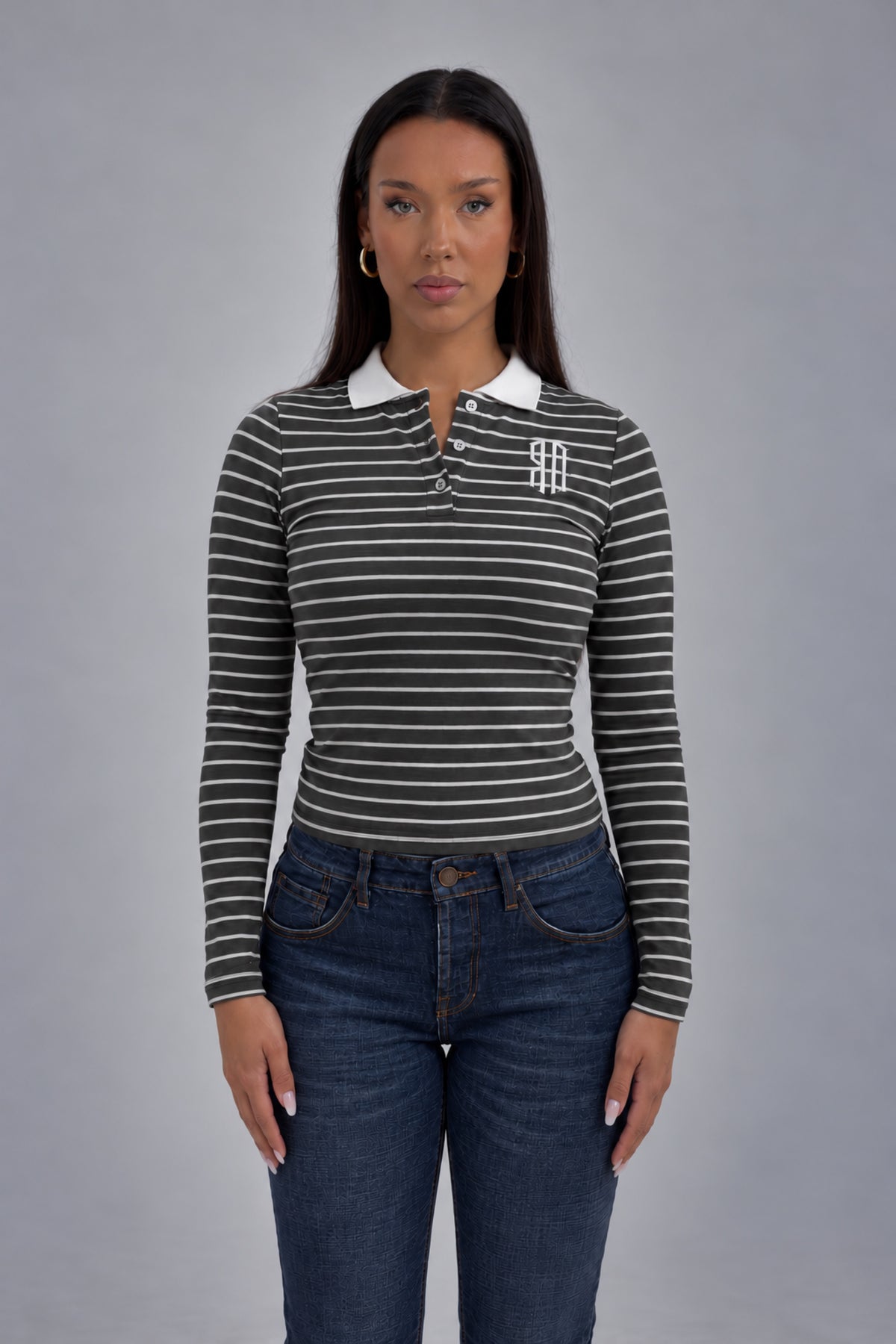 long sleeve polo