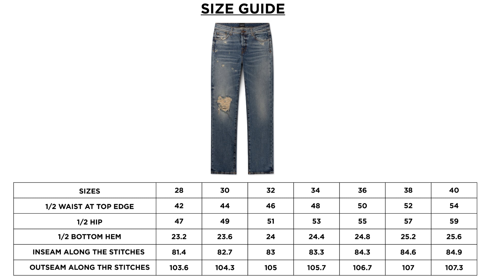 Rey Nuevo Lite Jeans - Rey Nuevo Clothing