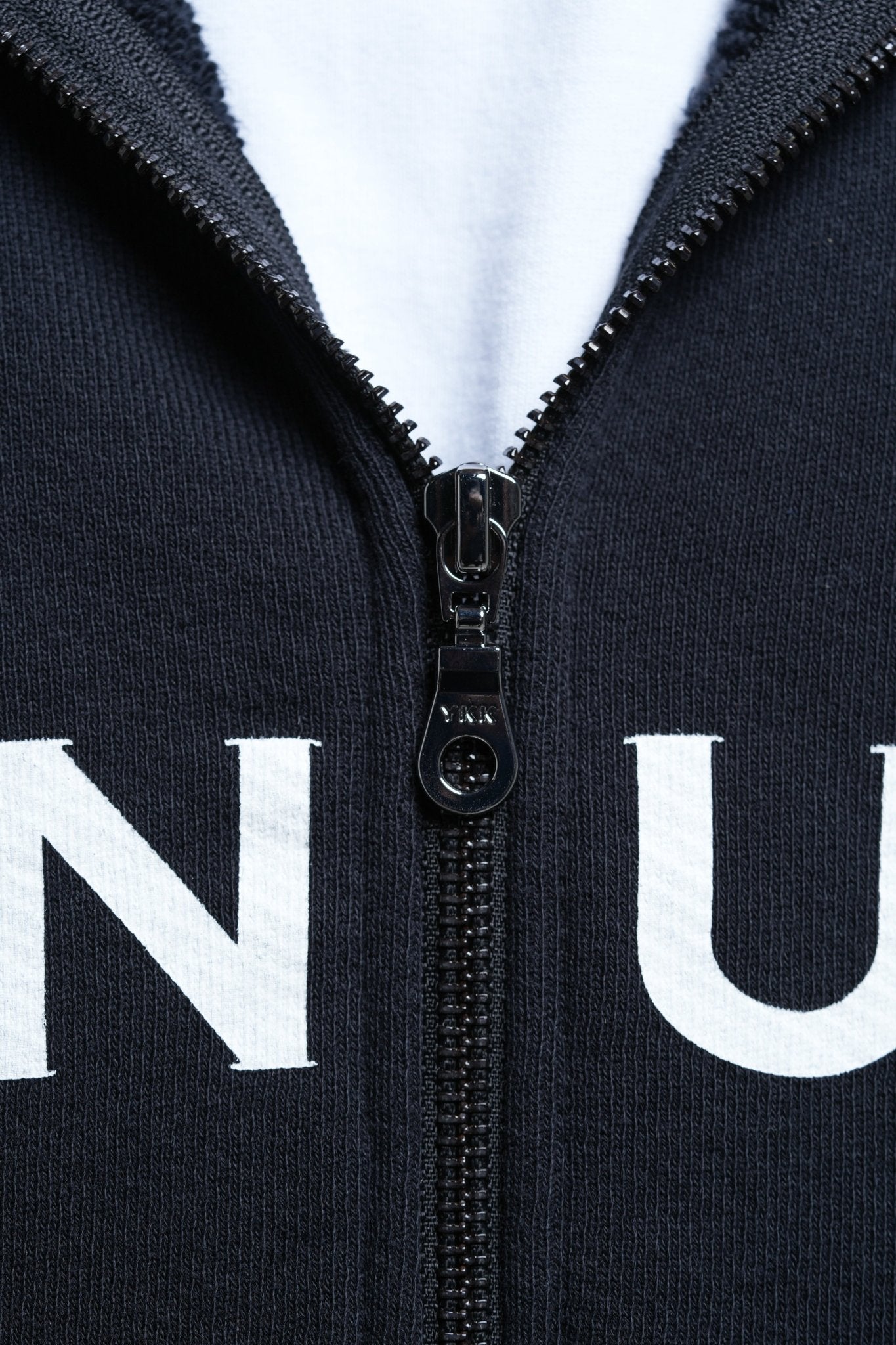 REYNUEVO BLACK ZIPPER HOODIE - Rey Nuevo Clothing
