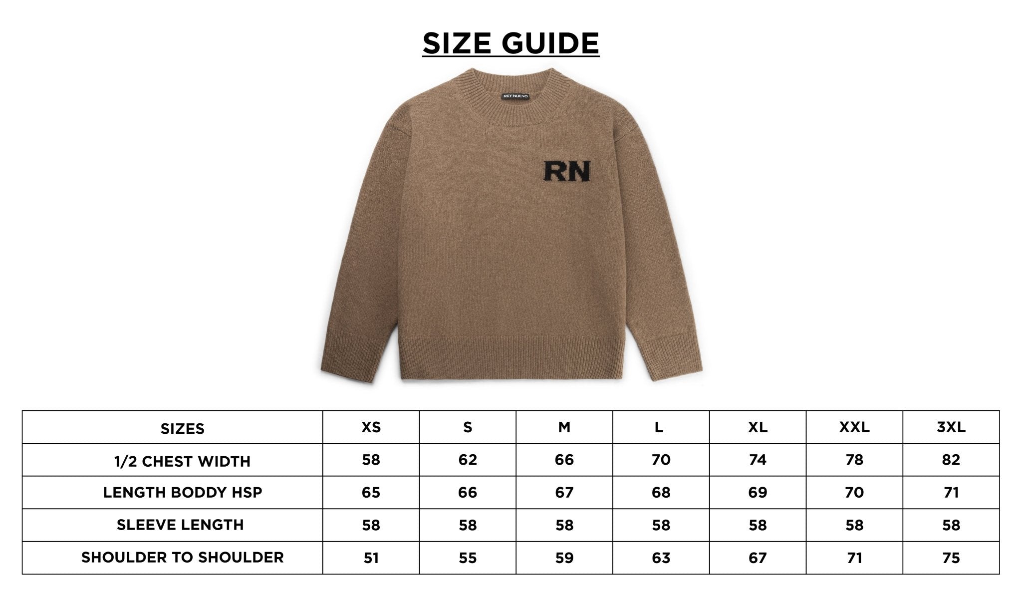 RN Brown Knitted Sweater - Rey Nuevo Clothing