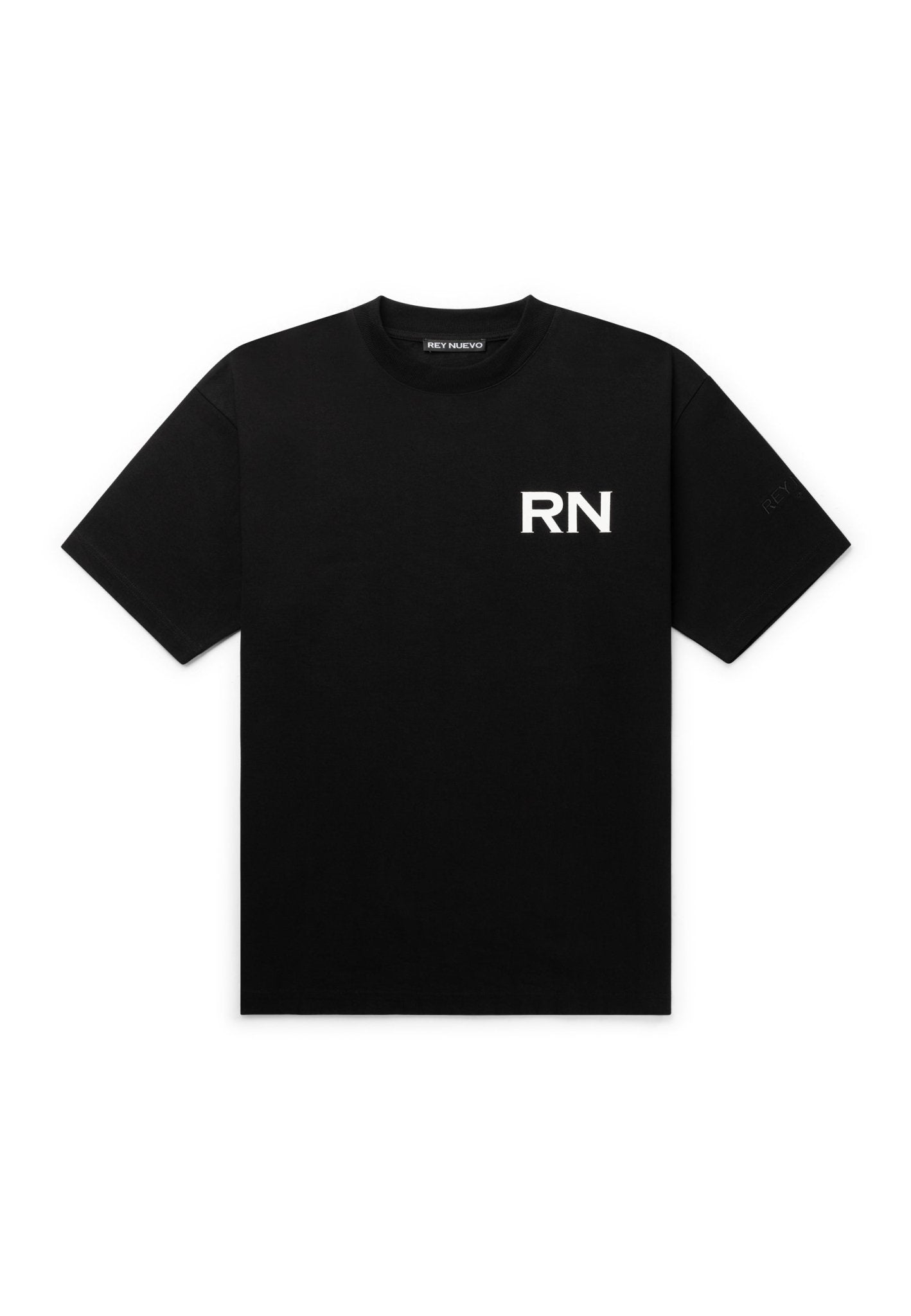 RN T - SHIRT BLACK - Rey Nuevo Clothing