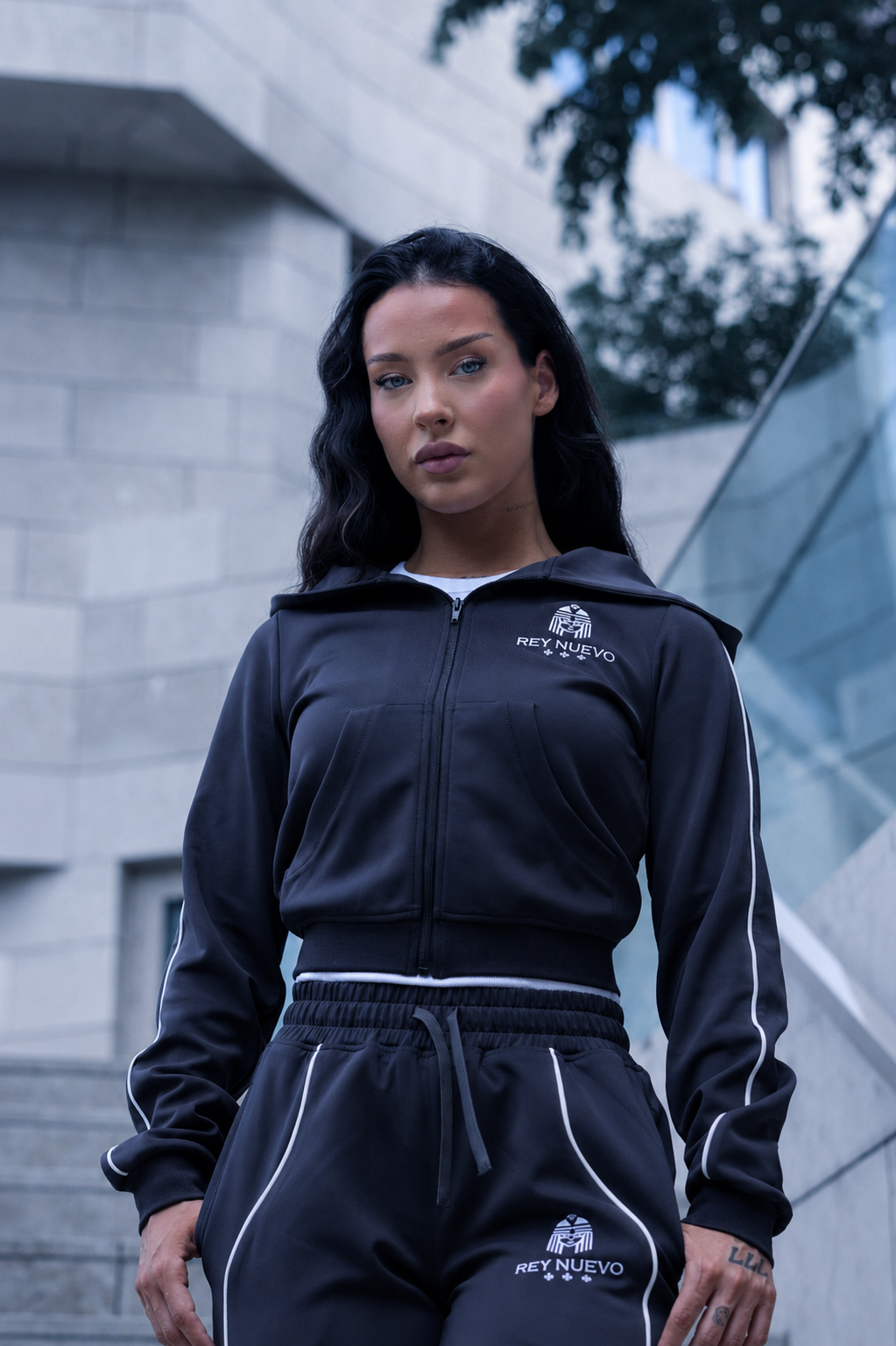 Jet Noir female top