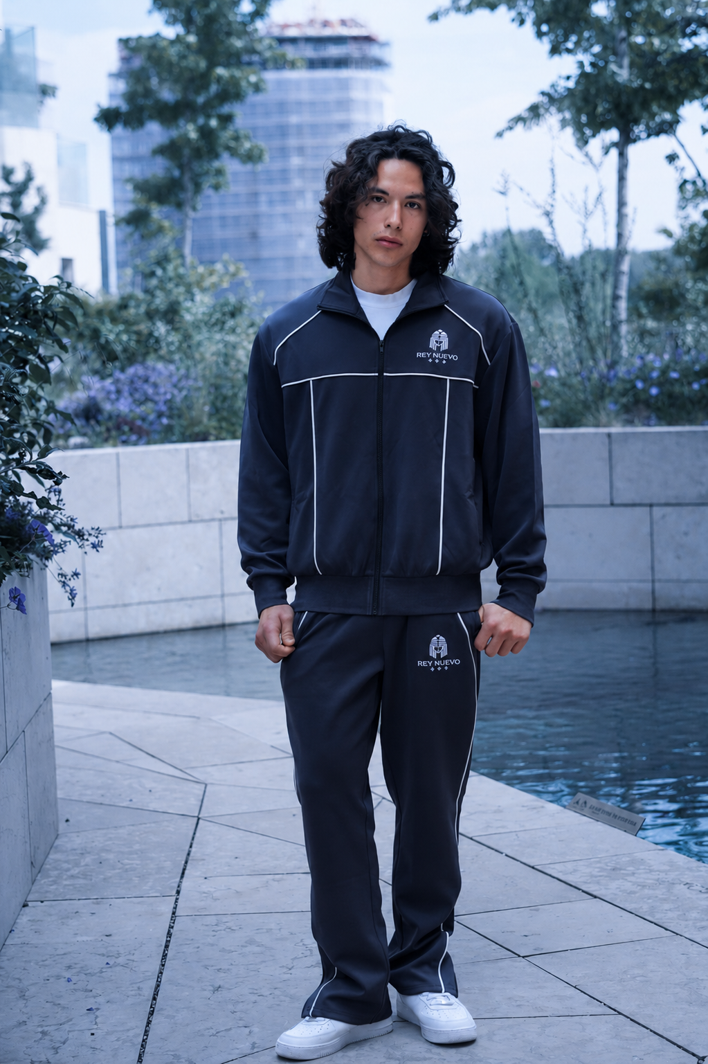JET NOIR MENS TOP (GRAY)
