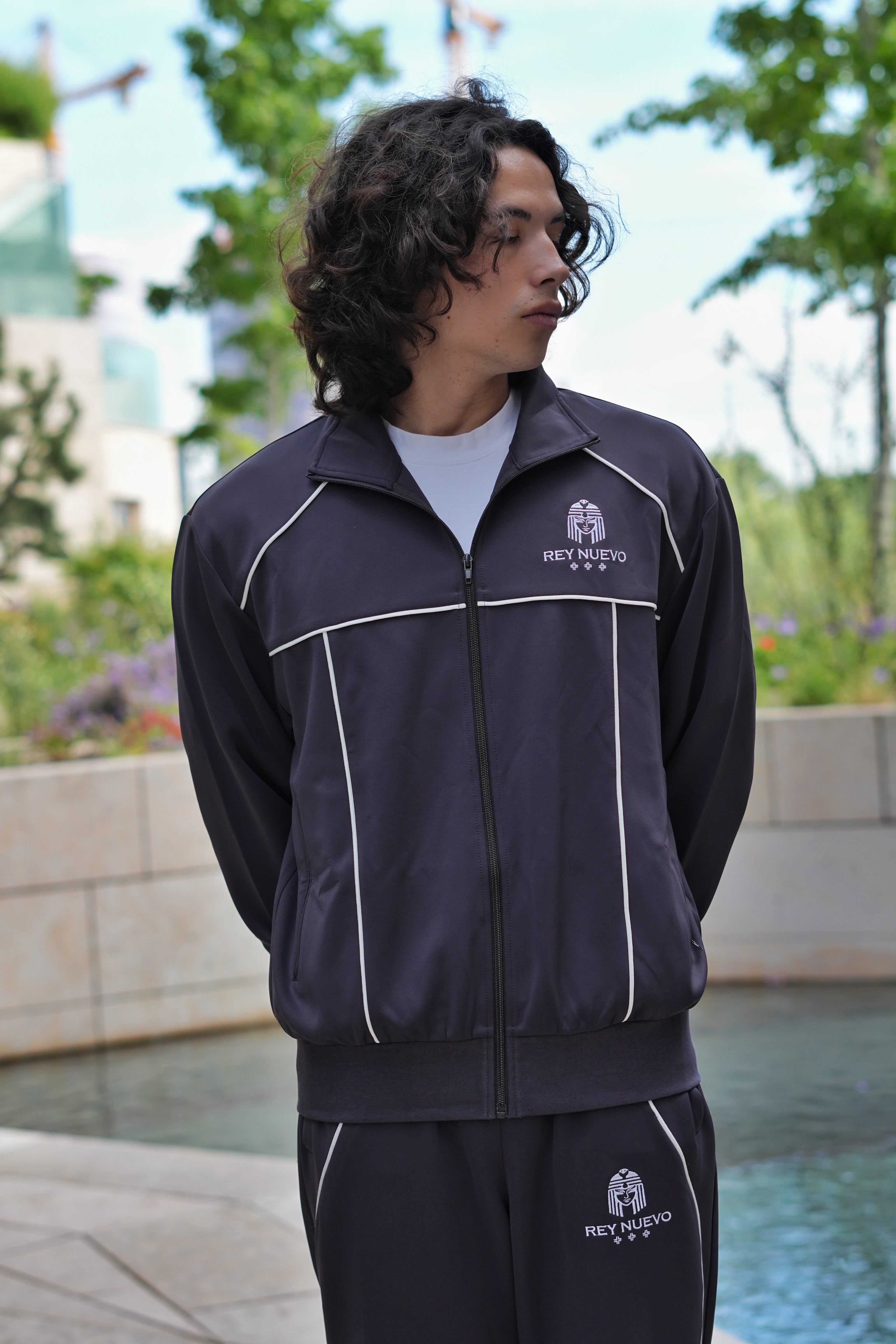 JET NOIR MENS TOP (GRAY)