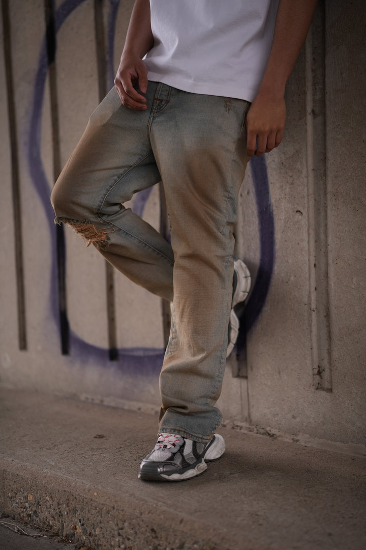 dirty jeans