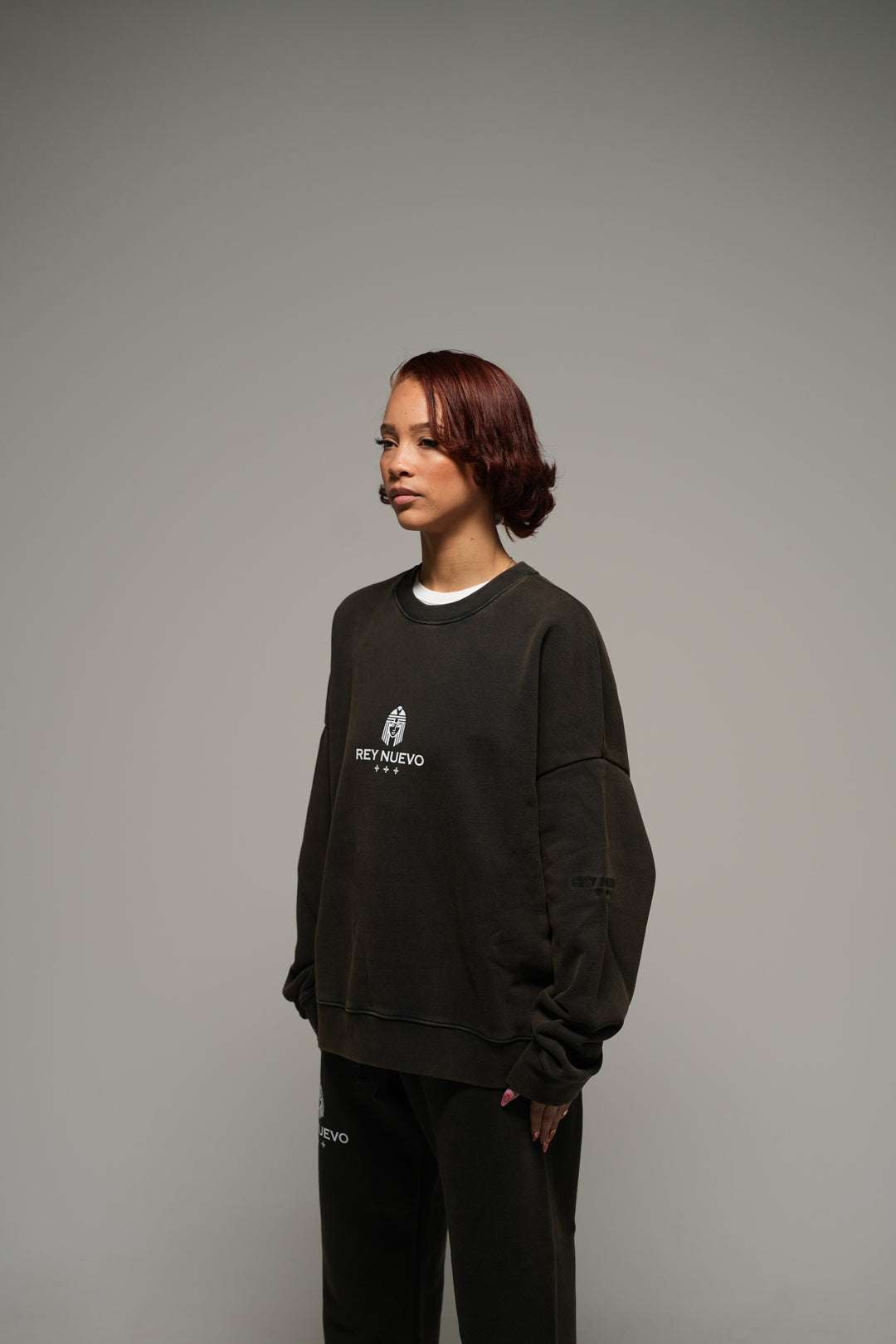 IMPERIAL SWEATERS (WASHED BLACK)