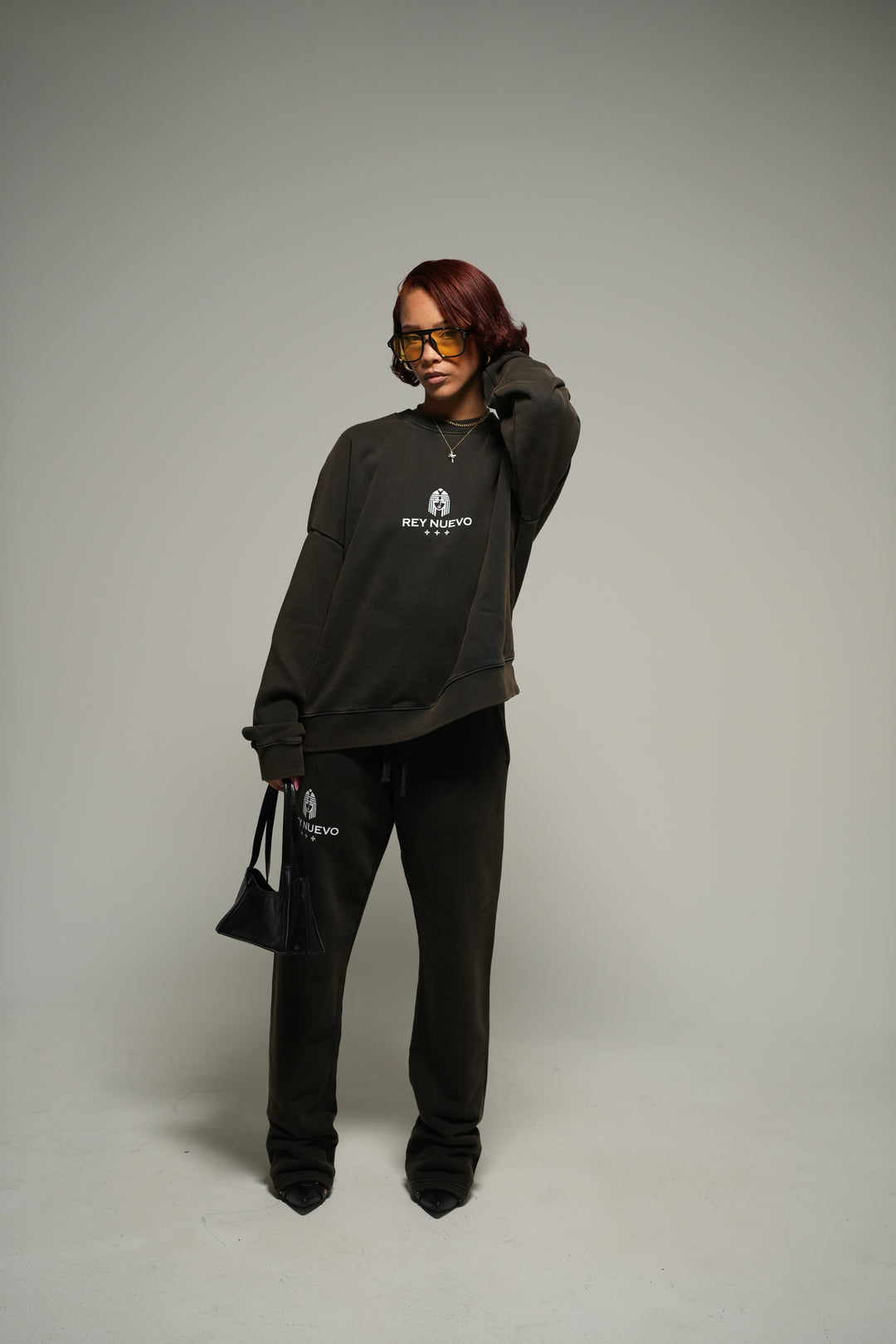 IMPERIAL SWEATERS (WASHED BLACK)