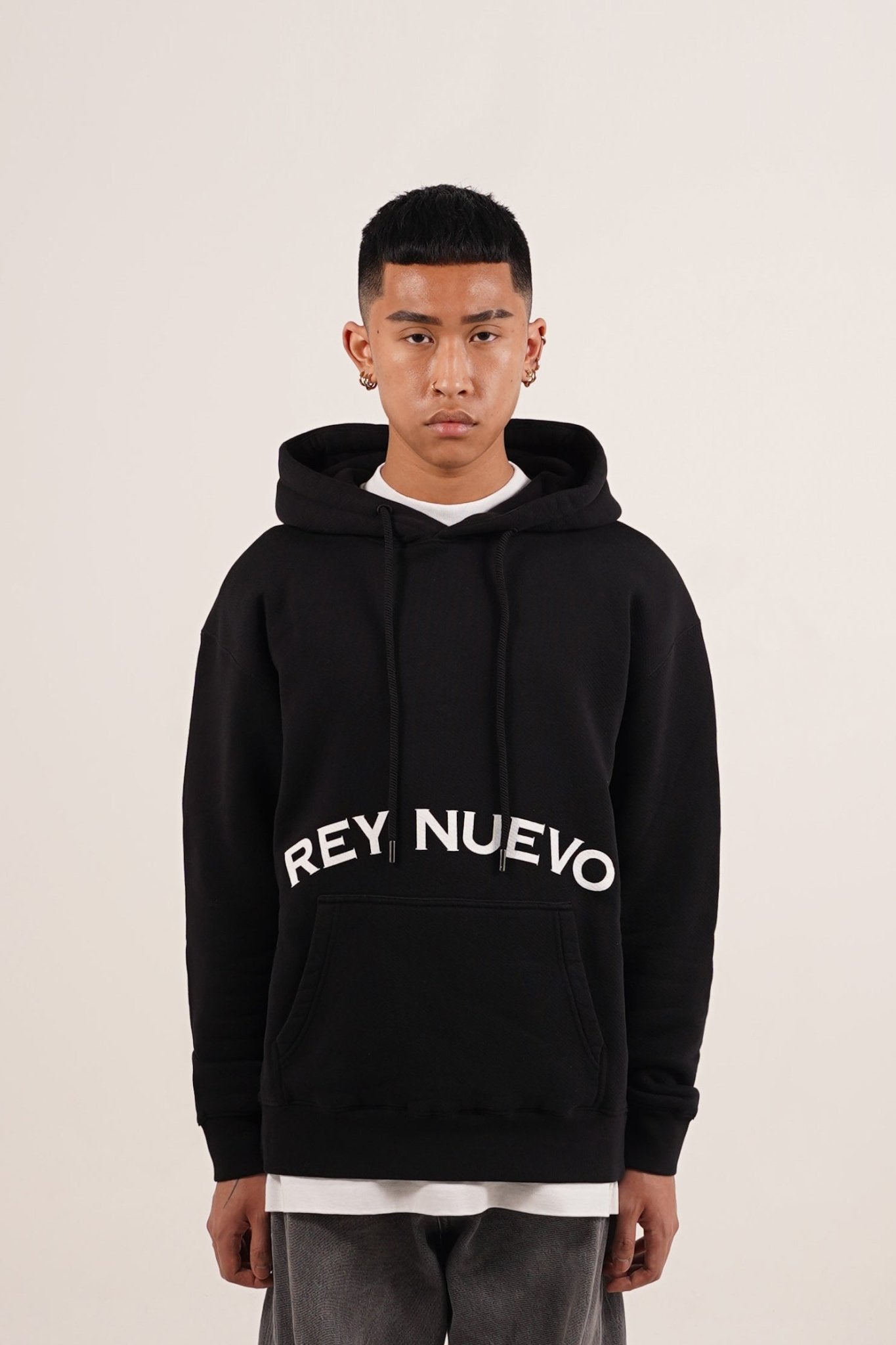 Black Hoodie - Rey Nuevo Clothing