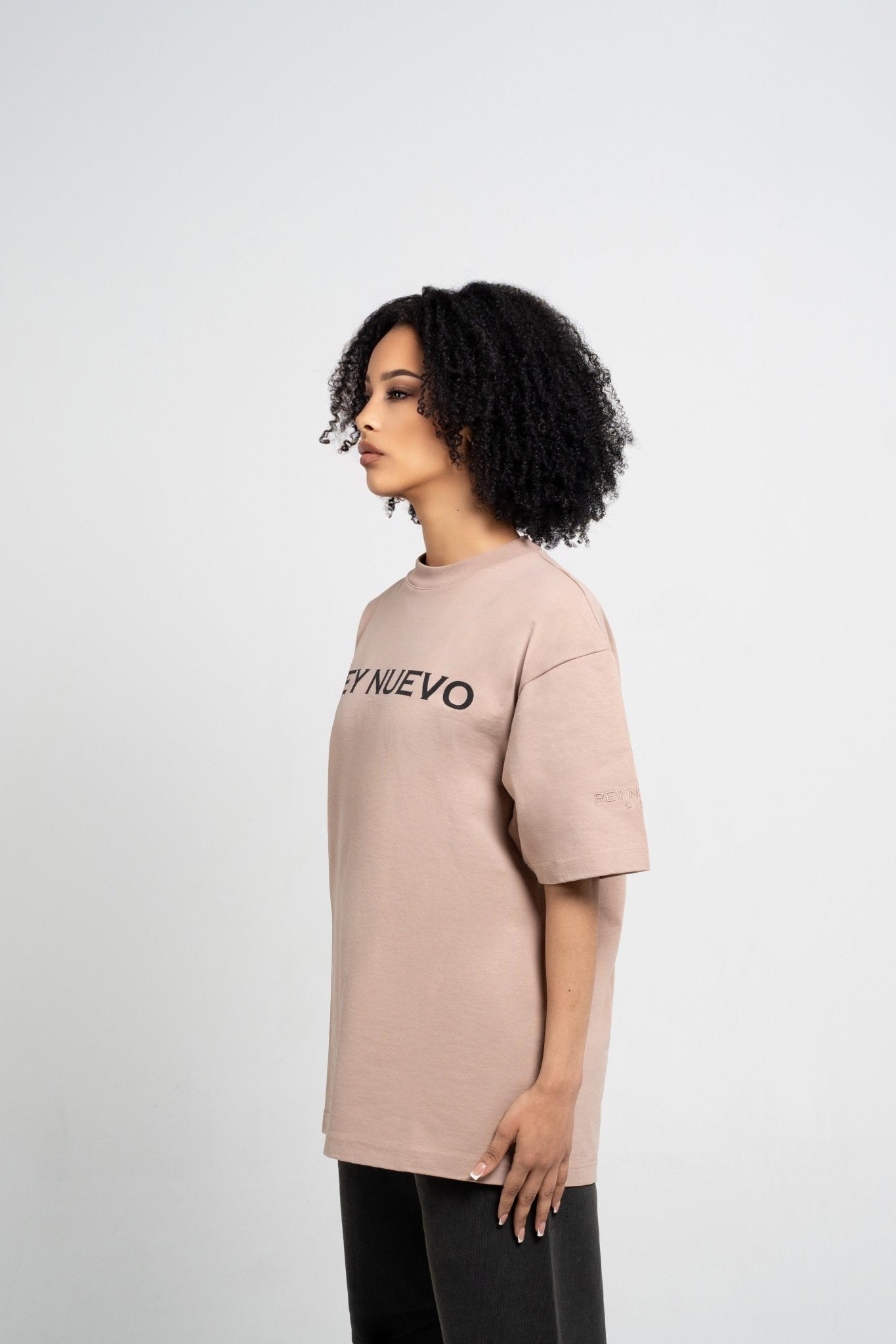 Classic Rey Nuevo T-Shirt Beige - Rey Nuevo Clothing