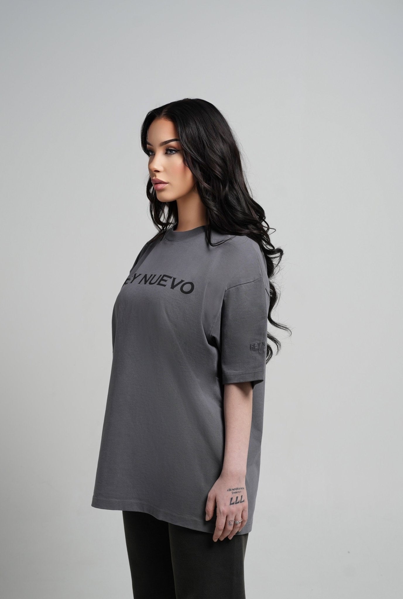 Classic Rey Nuevo T-Shirt Grey - Rey Nuevo Clothing