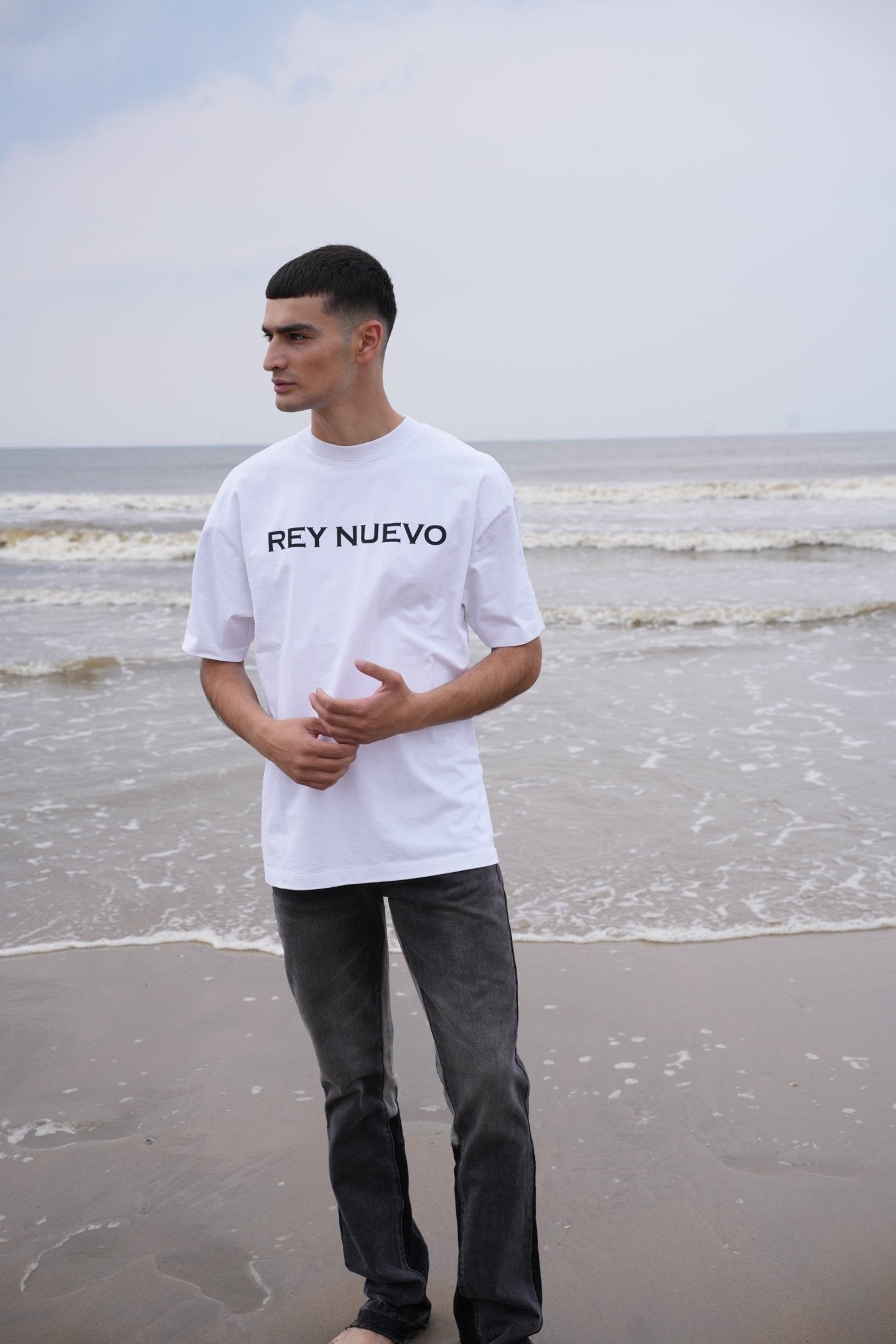 Classic Rey Nuevo T-shirt White - Rey Nuevo Clothing