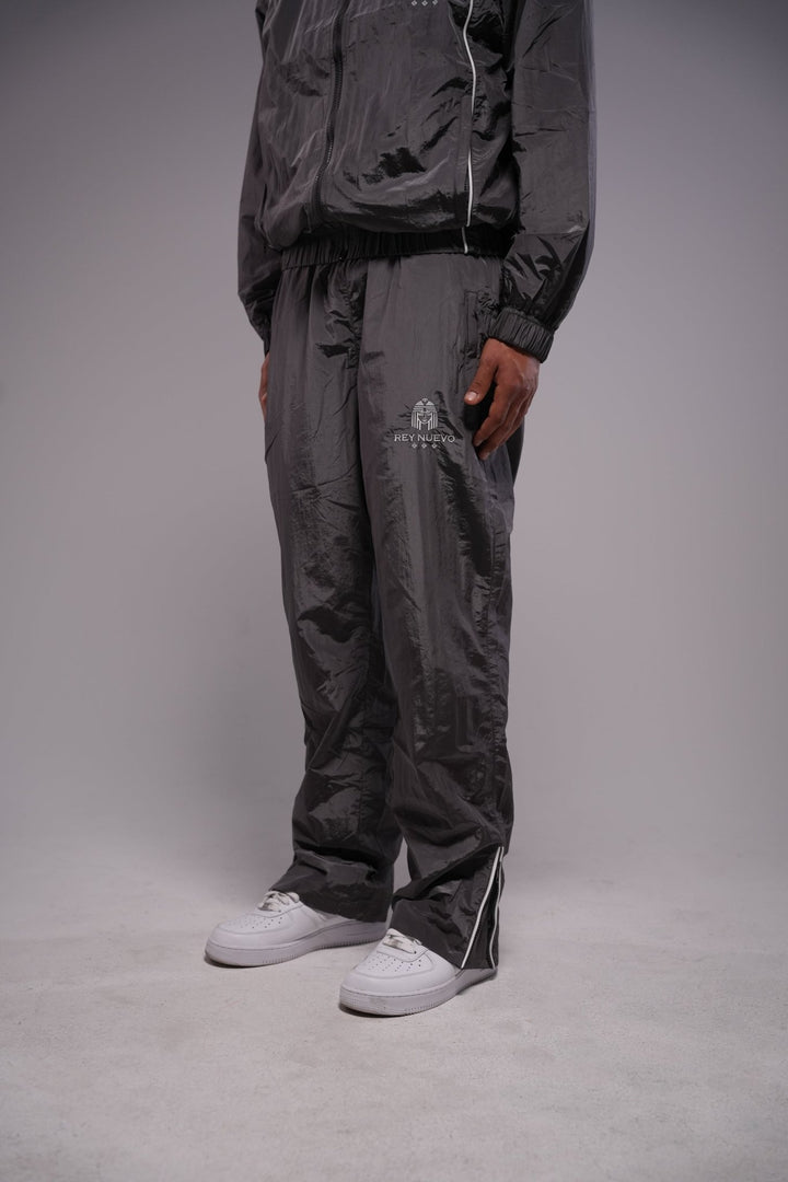 crown legacy track pants (gray) - Rey Nuevo Clothing