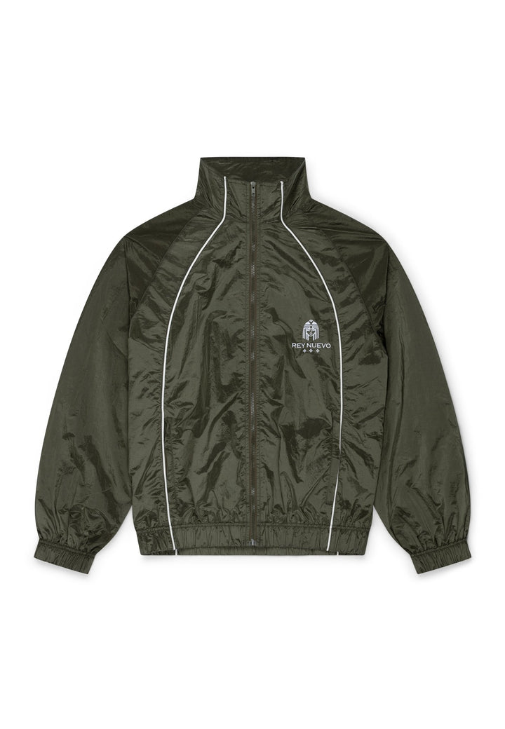 CROWN LEGECY JACKET (ARMY GREEN) - Rey Nuevo Clothing