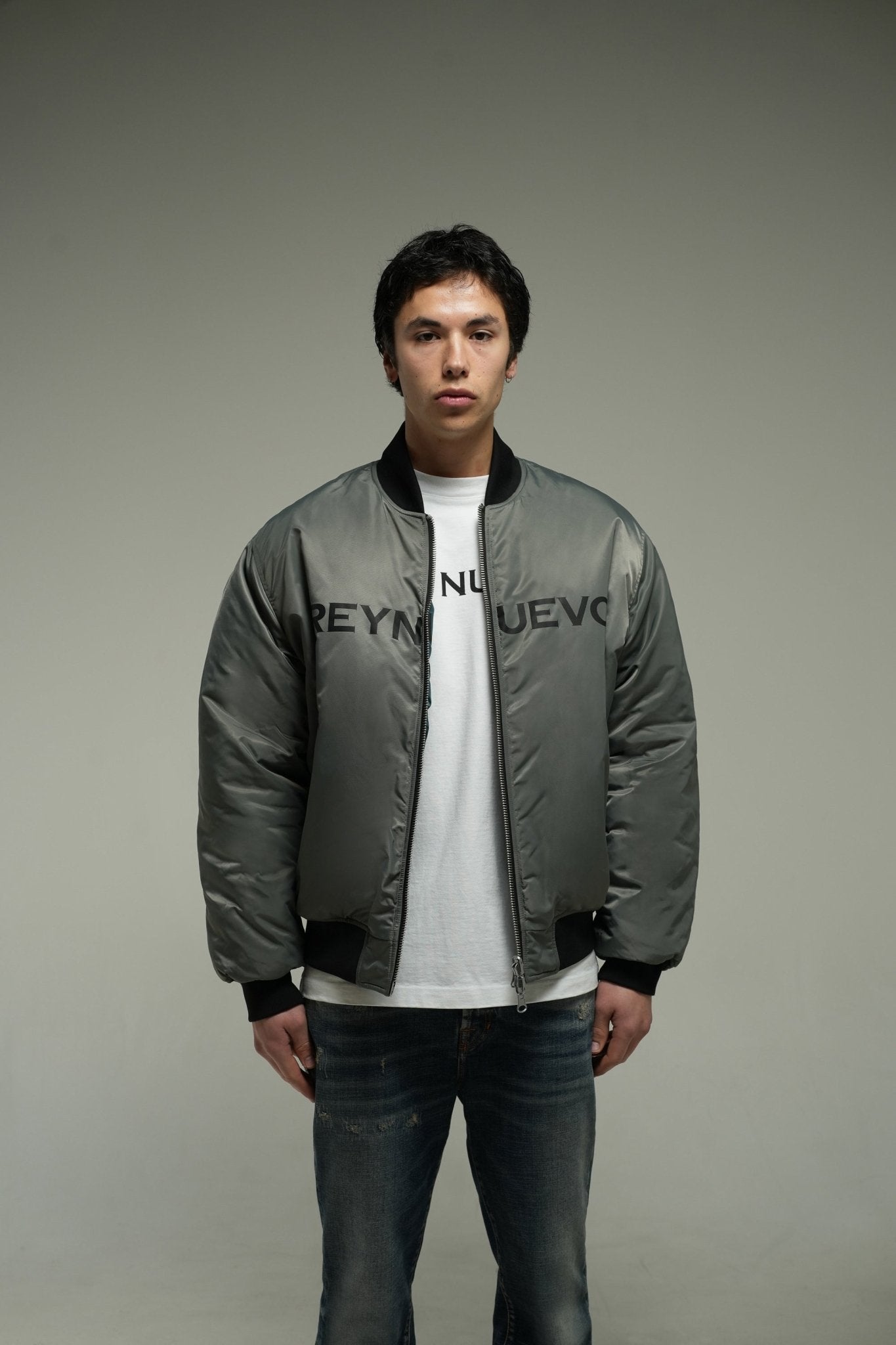 DOUBLE SIDED BOMBER - Rey Nuevo Clothing