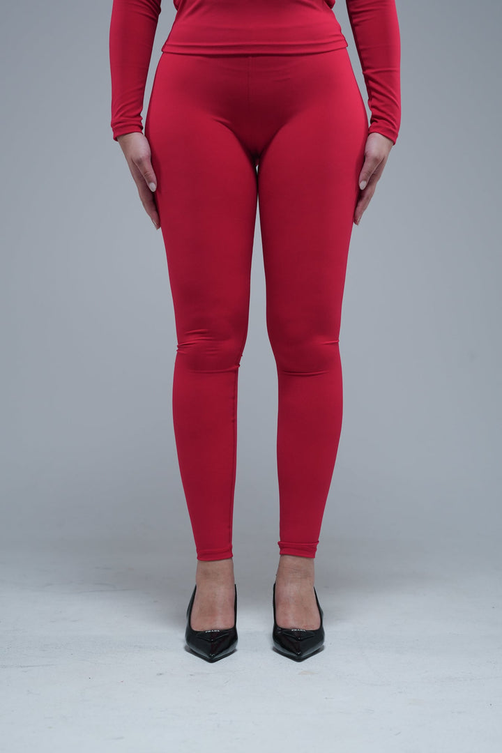 ESSENTIAL BOTTOM (red) - Rey Nuevo Clothing