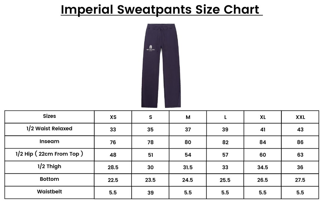 IMPERIAL FLARED SWEATPANTS
