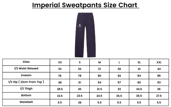 IMPERIAL FLARED SWEATPANTS