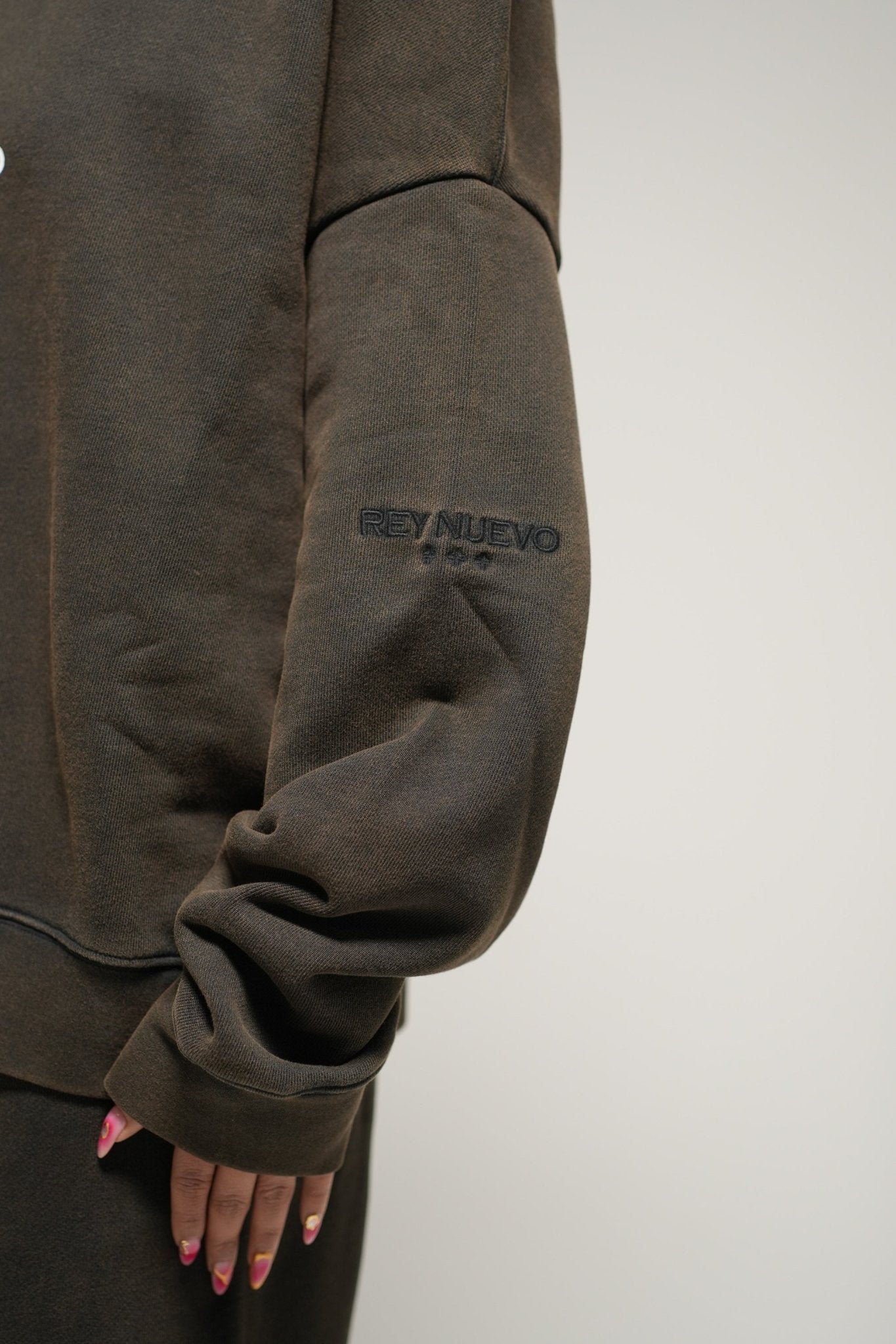 IMPERIAL SWEATERS (WASHED BLACK) - Rey Nuevo Clothing