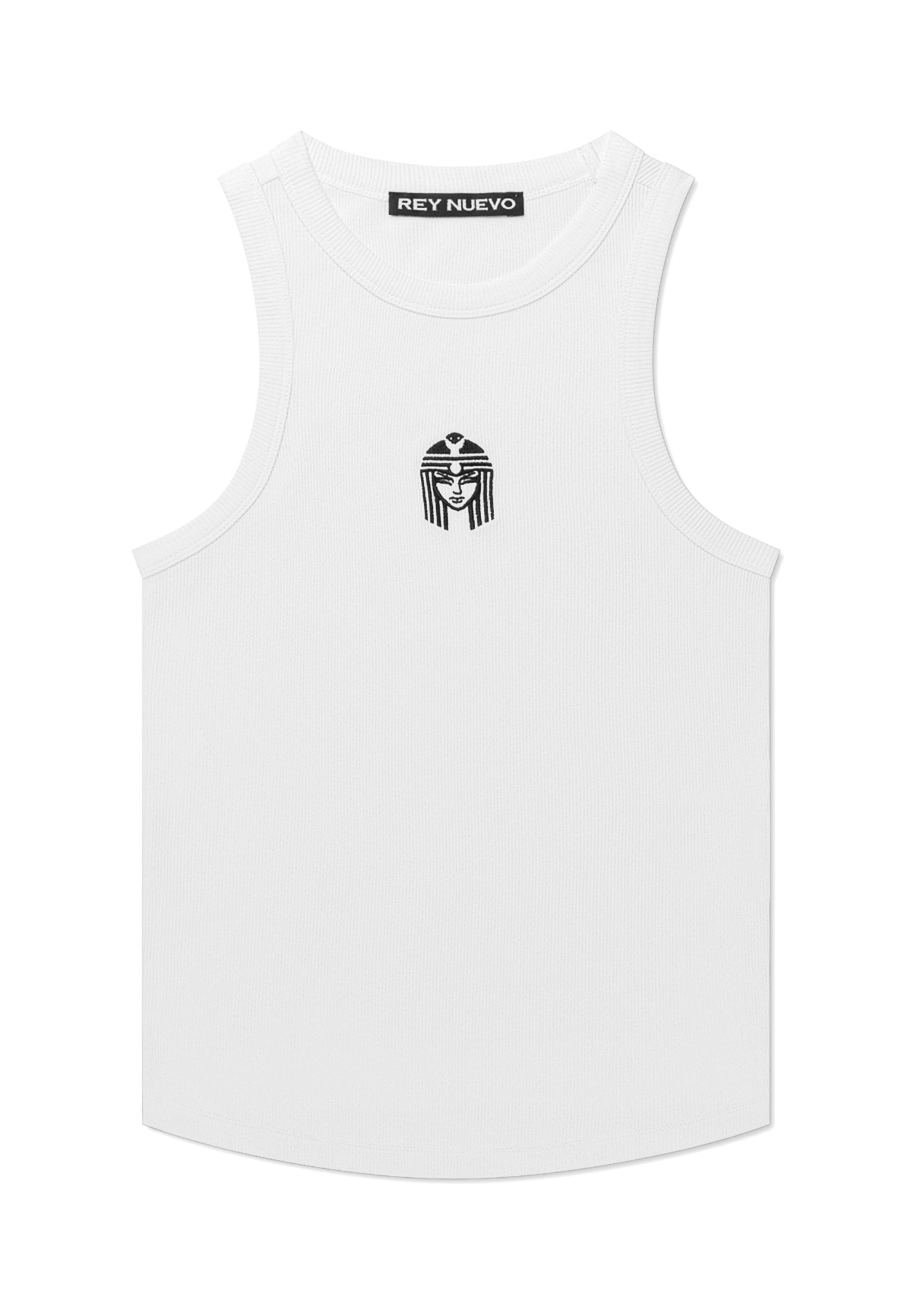 IMPERIAL TANK TOP (WHITE) - Rey Nuevo Clothing