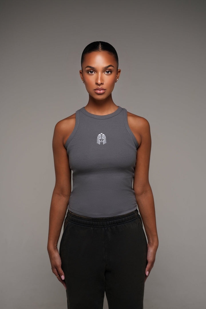 IMPERIAL TANKTOP (GREY) - Rey Nuevo Clothing