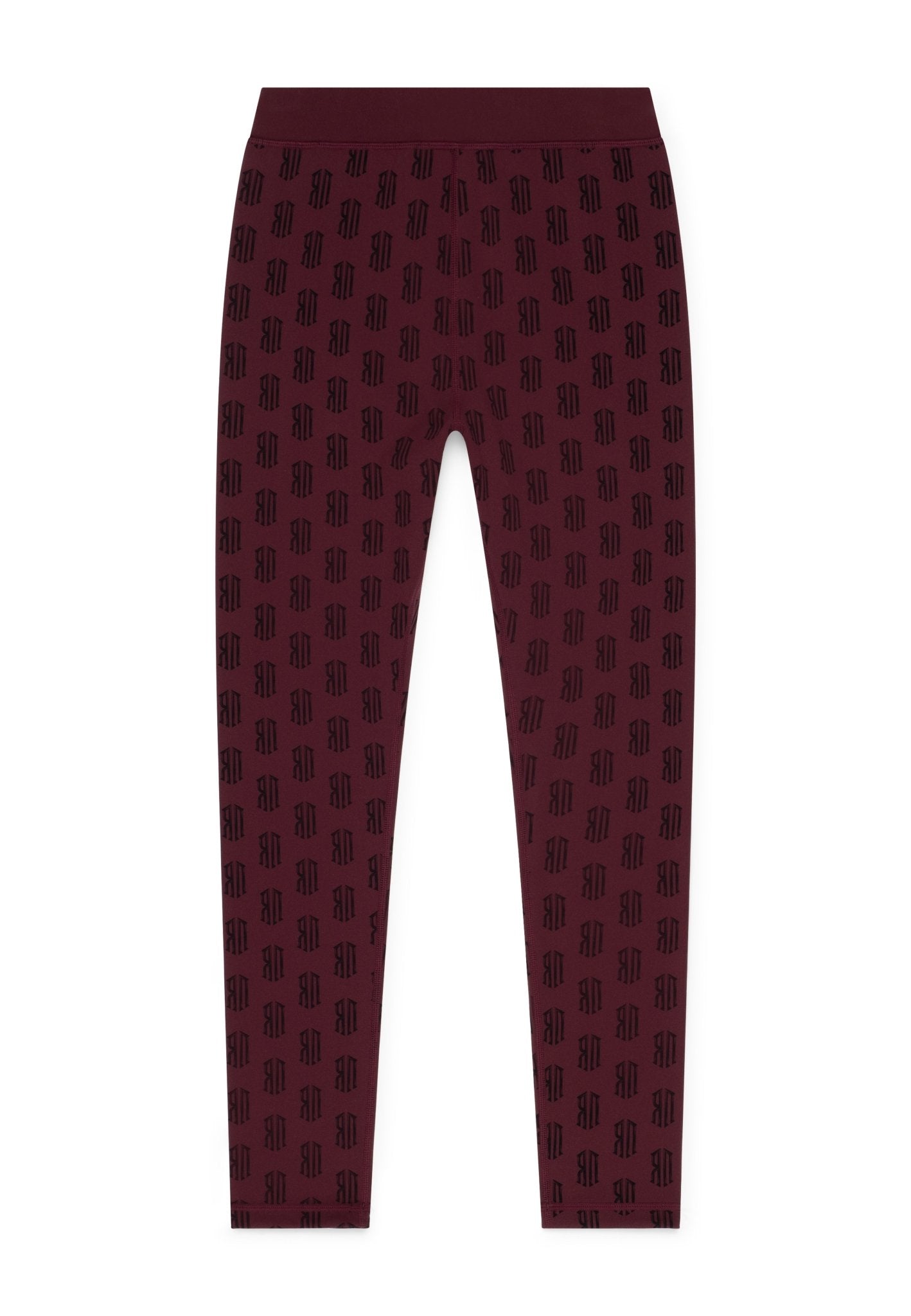 pattern set pants (burgandy) - Rey Nuevo Clothing