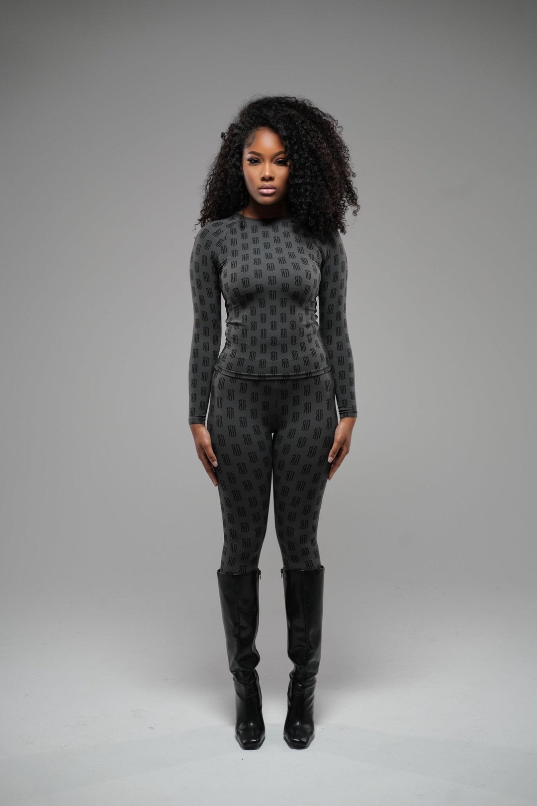 pattern set top - Rey Nuevo Clothing