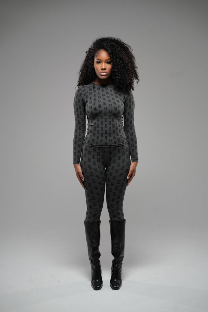 pattern set top - Rey Nuevo Clothing