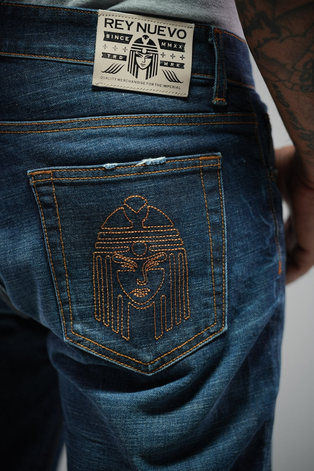 RAIN WAVE JEANS - Rey Nuevo Clothing