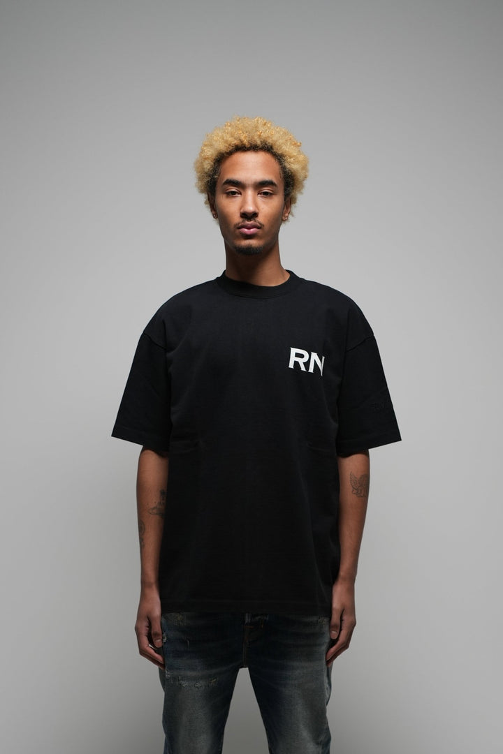 RN T - SHIRT BLACK - Rey Nuevo Clothing