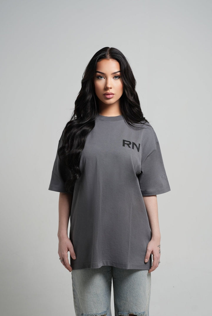 RN T - SHIRT GREY - Rey Nuevo Clothing