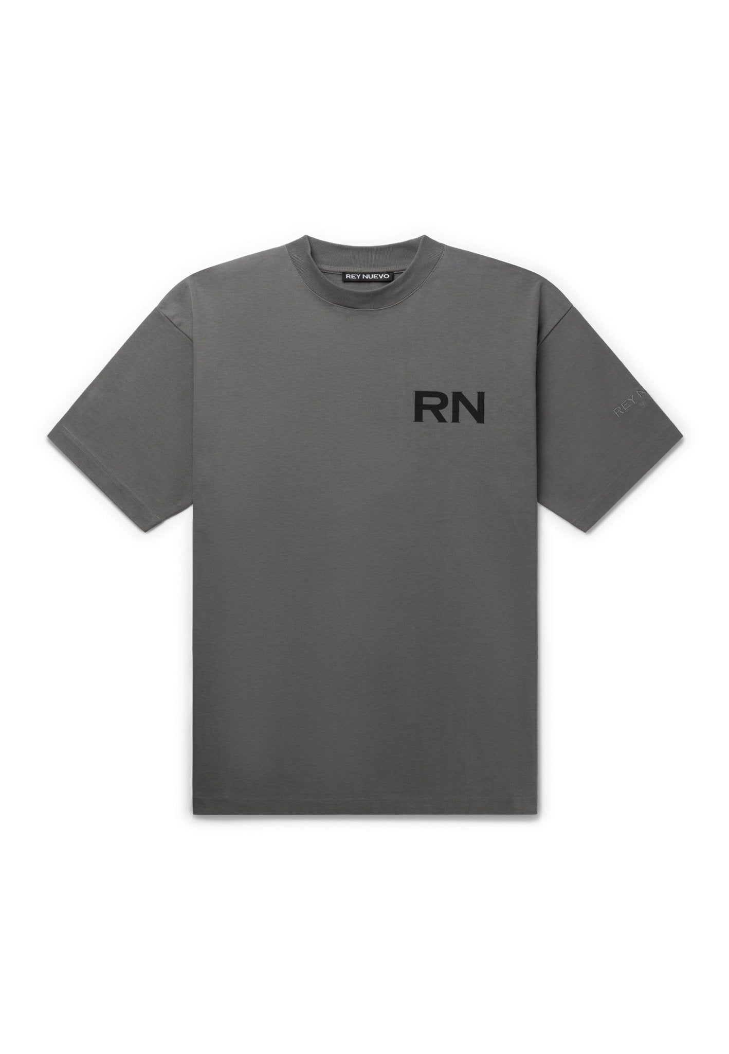 RN T - SHIRT GREY - Rey Nuevo Clothing
