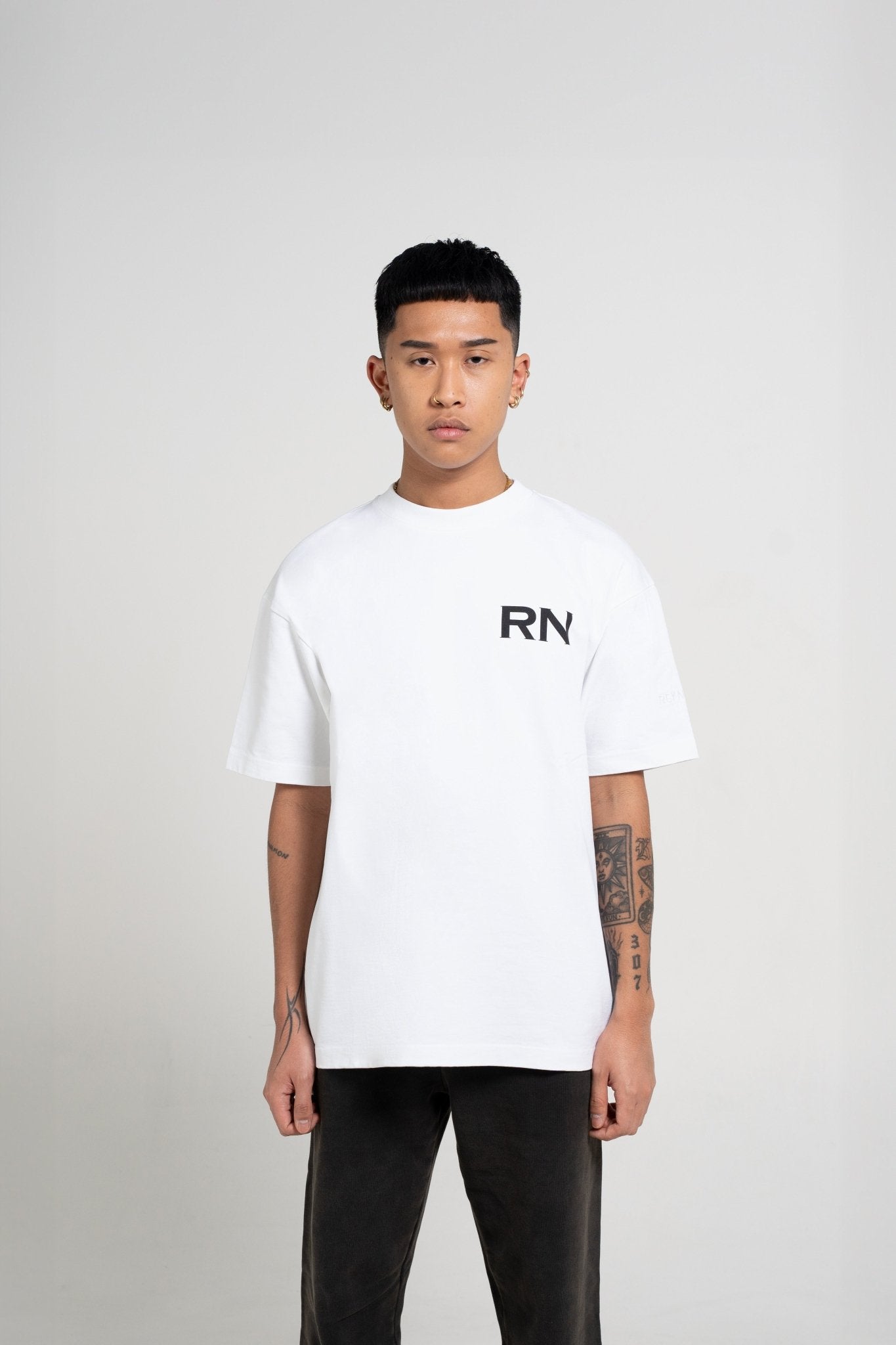 RN T - SHIRT WHITE - Rey Nuevo Clothing